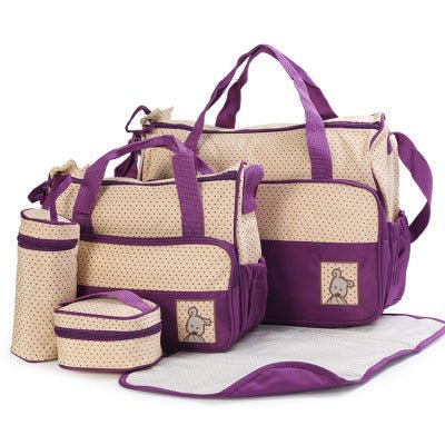 Baby Diaper Bag Suits For Mom Baby Bottle Holder Mother Mummy Stroller Maternity Nappy Bags Sets - pokemaa798ff57701f659b667a4efc0086035c