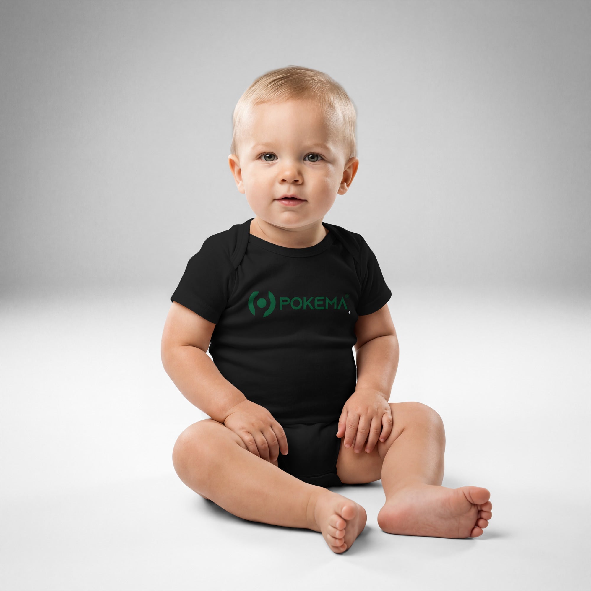 Baby jersey bodysuit - pokemaProduct mockup