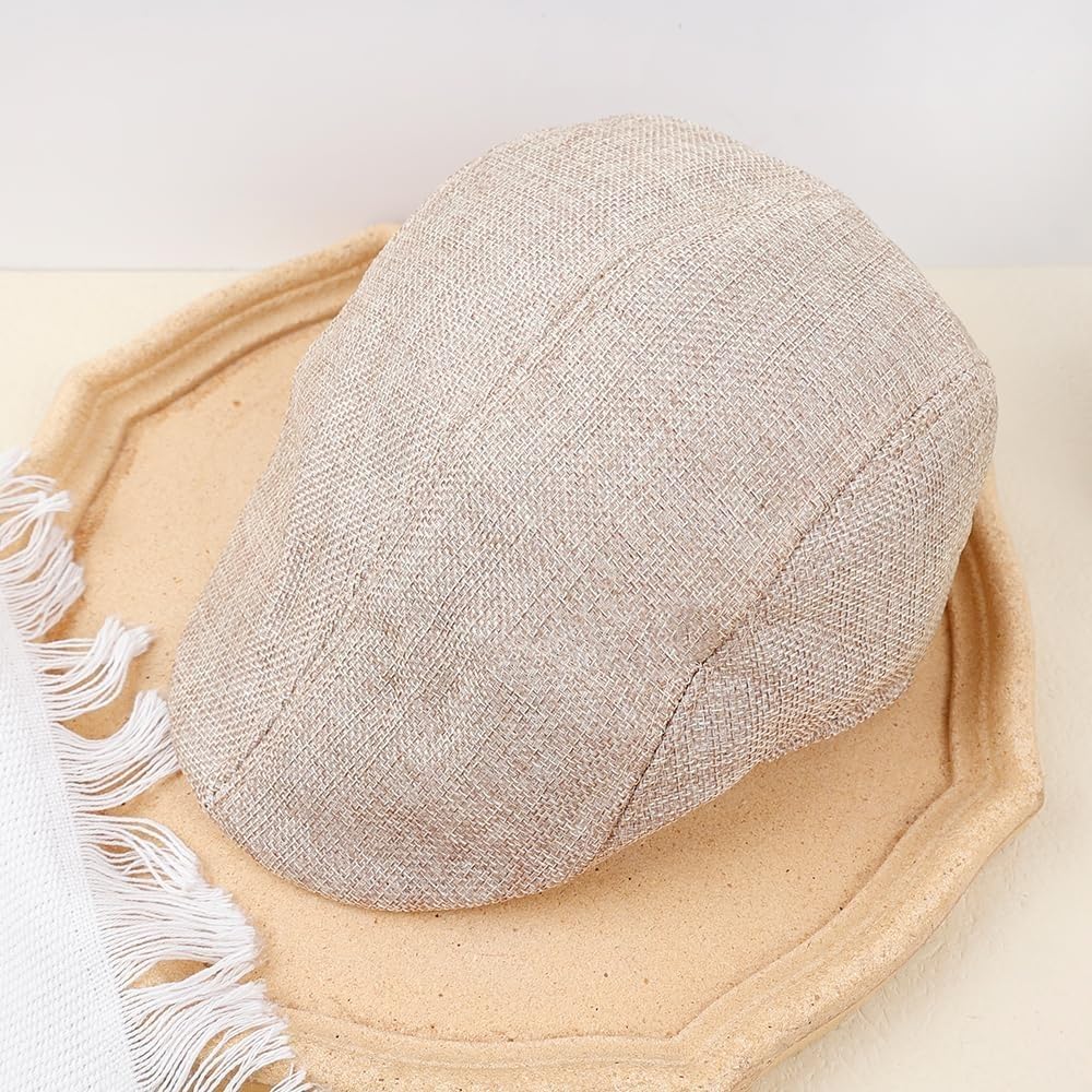 Béret de printemps et d'été de style britannique pour homme, chapeaux rétro de l'Angleterre, casquettes de peintre à pointe pour papa, 27 x 17 x 10 cm - pokemaBéret de printemps et d'été de style britannique pour homme, chapeaux rétro de l'Angleterre, casquettes de peintre à pointe pour papa, 27 x 17 x 10 cm