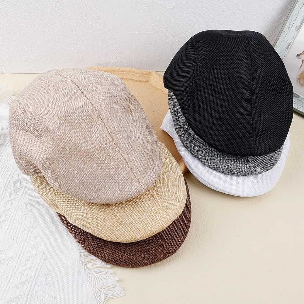 Béret de printemps et d'été de style britannique pour homme, chapeaux rétro de l'Angleterre, casquettes de peintre à pointe pour papa, 27 x 17 x 10 cm - pokemaBéret de printemps et d'été de style britannique pour homme, chapeaux rétro de l'Angleterre, casquettes de peintre à pointe pour papa, 27 x 17 x 10 cm