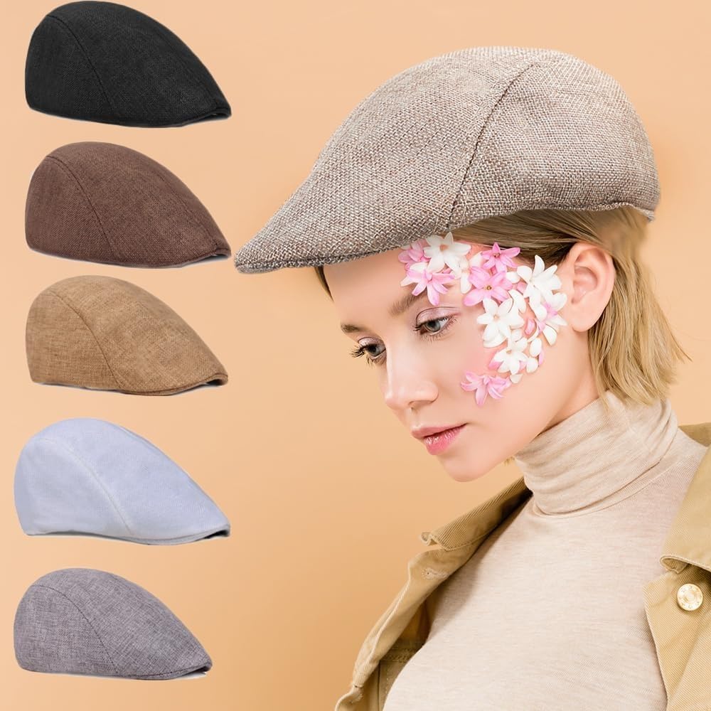 Béret de printemps et d'été de style britannique pour homme, chapeaux rétro de l'Angleterre, casquettes de peintre à pointe pour papa, 27 x 17 x 10 cm - pokemaBéret de printemps et d'été de style britannique pour homme, chapeaux rétro de l'Angleterre, casquettes de peintre à pointe pour papa, 27 x 17 x 10 cm