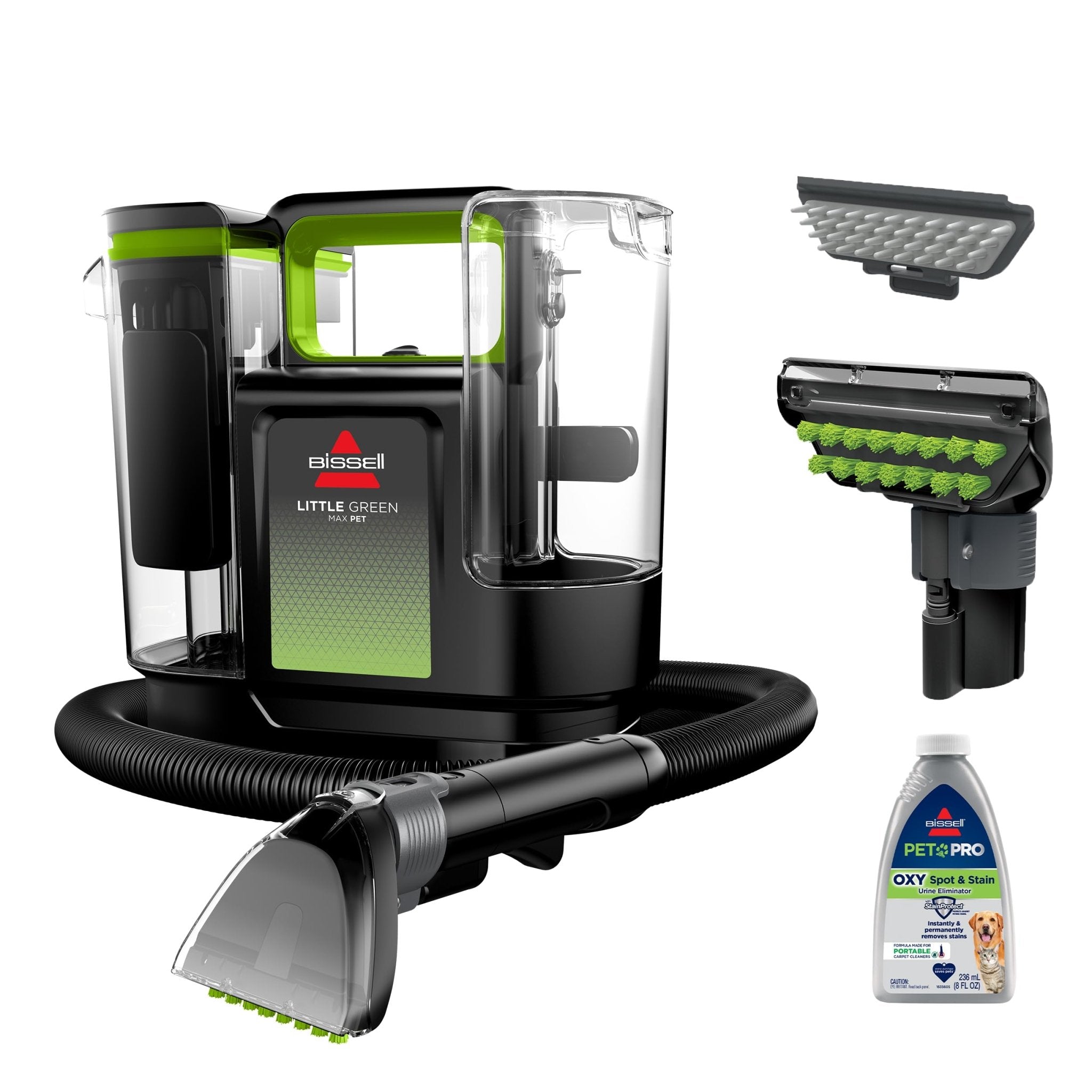 BISSELL Little Green Proheat 2513E Nettoyant portable de taches en profondeur/Nettoyeur de taches et détaillant pour voiture/automobile avec outil HydroRinse autonettoyant pour tapis et revêtement de - pokemaBISSELL Little Green Proheat 2513E Nettoyant portable de taches en profondeur/Nettoyeur de taches et détaillant pour voiture/automobile avec outil HydroRinse autonettoyant pour tapis et revêtement de
