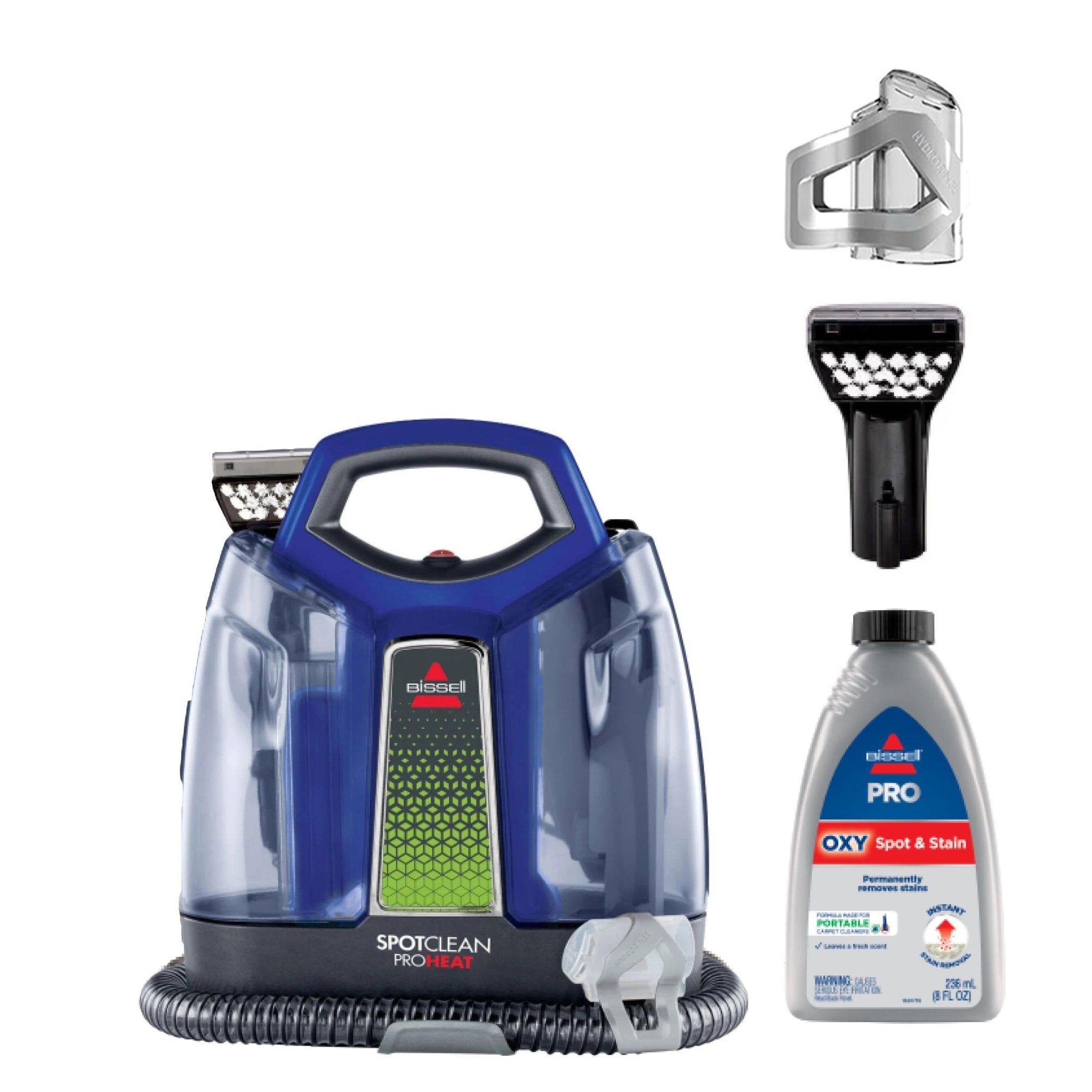 BISSELL Little Green Proheat 2513E Nettoyant portable de taches en profondeur/Nettoyeur de taches et détaillant pour voiture/automobile avec outil HydroRinse autonettoyant pour tapis et revêtement de - pokemaBISSELL Little Green Proheat 2513E Nettoyant portable de taches en profondeur/Nettoyeur de taches et détaillant pour voiture/automobile avec outil HydroRinse autonettoyant pour tapis et revêtement de