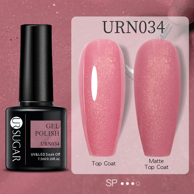 Black White Red Glitter Color Gel Nail Polish Matte - pokema28fc944cb90bf091b488a30b4bb8292f