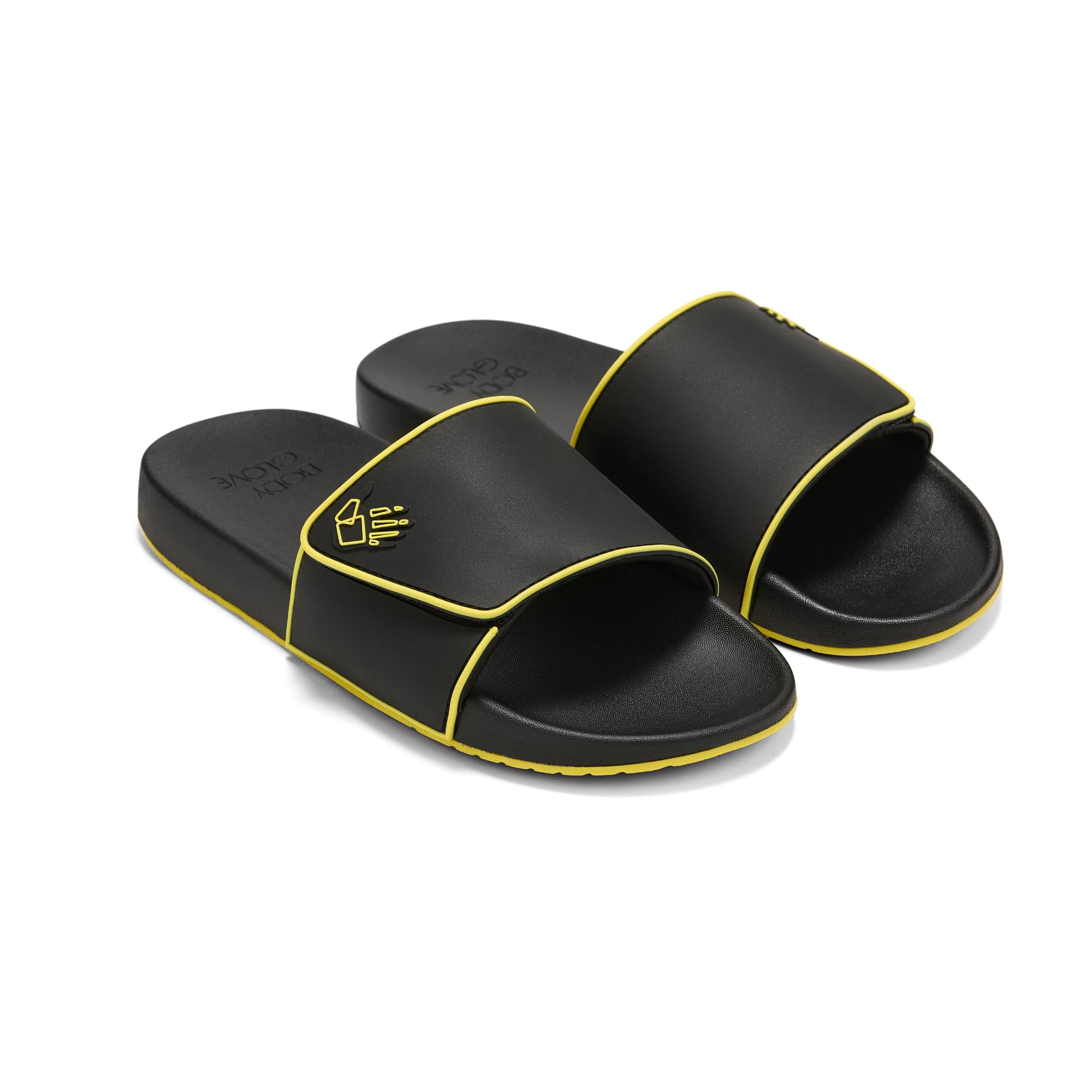 BODY GLOVE Claquettes pour enfants avec sangle réglable pour garçons et filles, sandales rembourrées à enfiler pour intérieur et extérieur - pokemaBODY GLOVE Claquettes pour enfants avec sangle réglable pour garçons et filles, sandales rembourrées à enfiler pour intérieur et extérieur