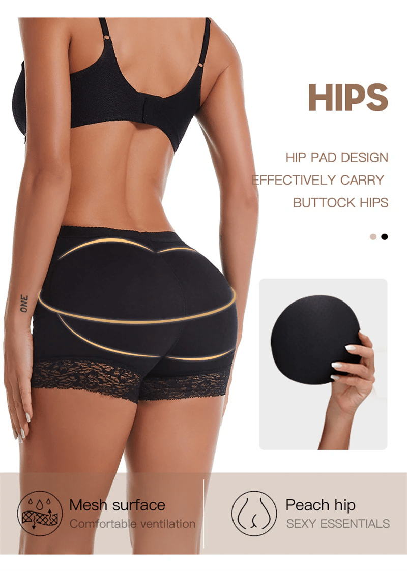 Booty Shaper Padded Underwear Panty Women's FAKE ASS Butt Lifter & Hip Enhancer - pokemaBooty Shaper Padded Underwear Panty Women's FAKE ASS Butt Lifter & Hip Enhancer