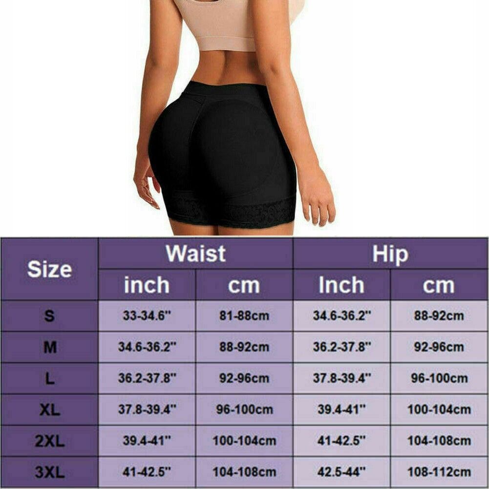 Booty Shaper Padded Underwear Panty Women's FAKE ASS Butt Lifter & Hip Enhancer - pokemaBooty Shaper Padded Underwear Panty Women's FAKE ASS Butt Lifter & Hip Enhancer