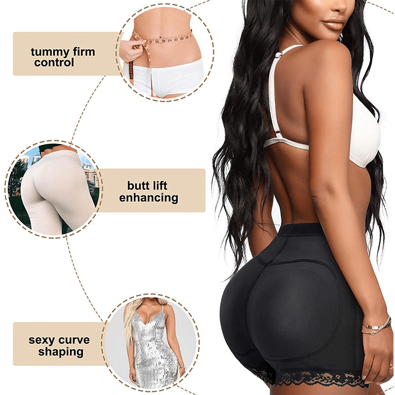 Booty Shaper Padded Underwear Panty Women's FAKE ASS Butt Lifter & Hip Enhancer - pokemaBooty Shaper Padded Underwear Panty Women's FAKE ASS Butt Lifter & Hip Enhancer