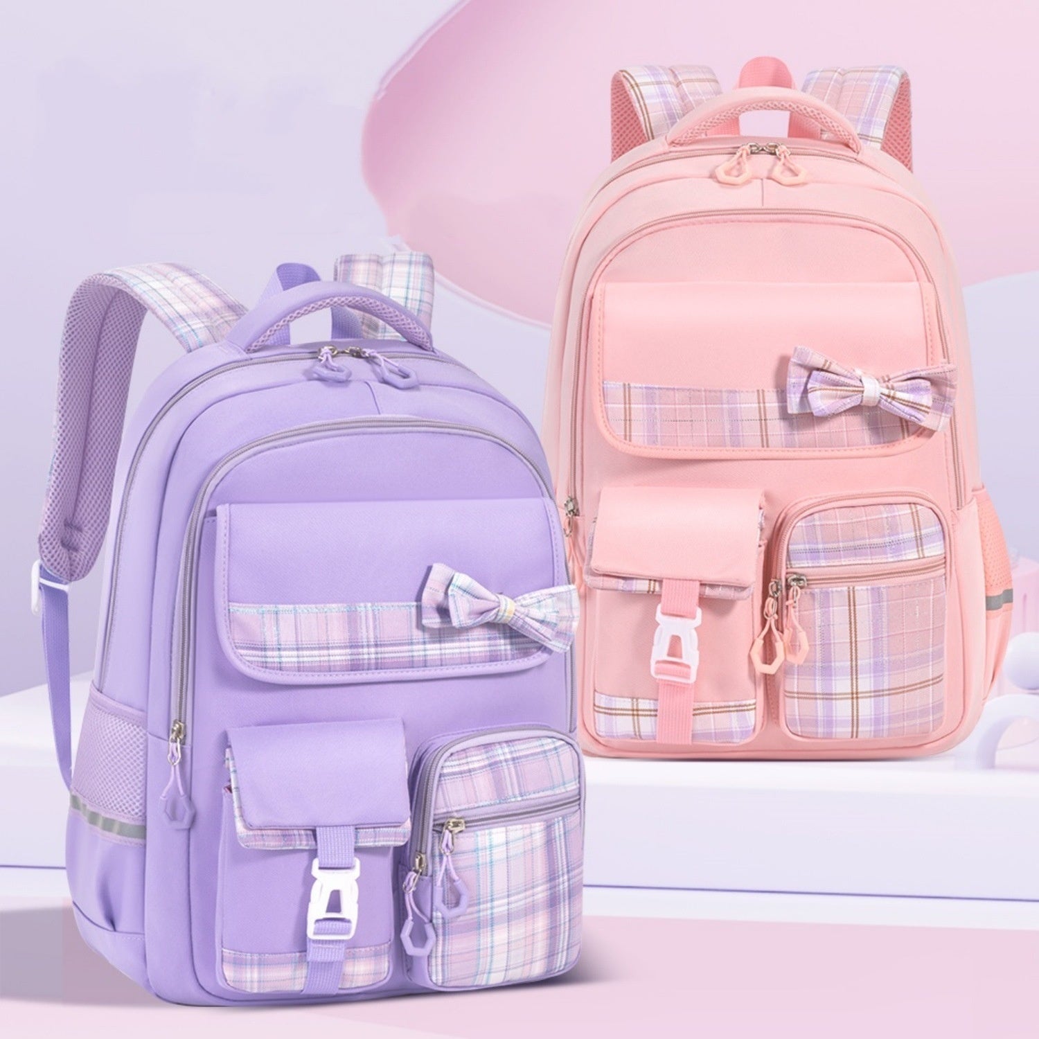 Bow Knot Large Capacity Backpack - pokema9867cc11df86b70606b263f890b7bbc9