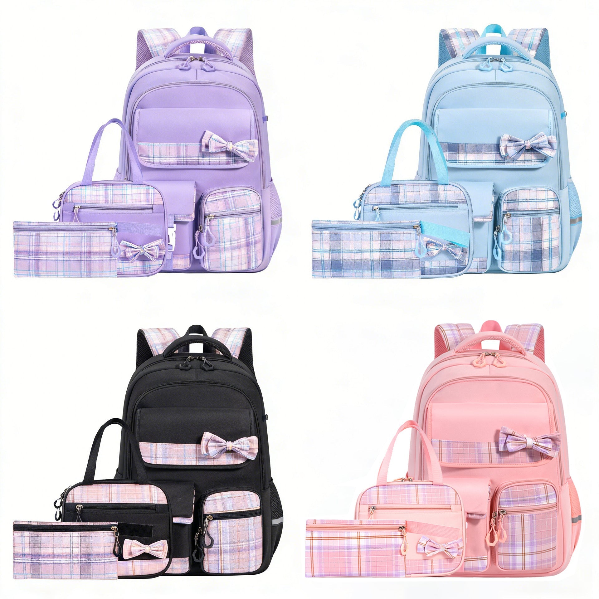 Bow Knot Large Capacity Backpack - pokema7dccc95a1e77038edc0f7365615bdd63