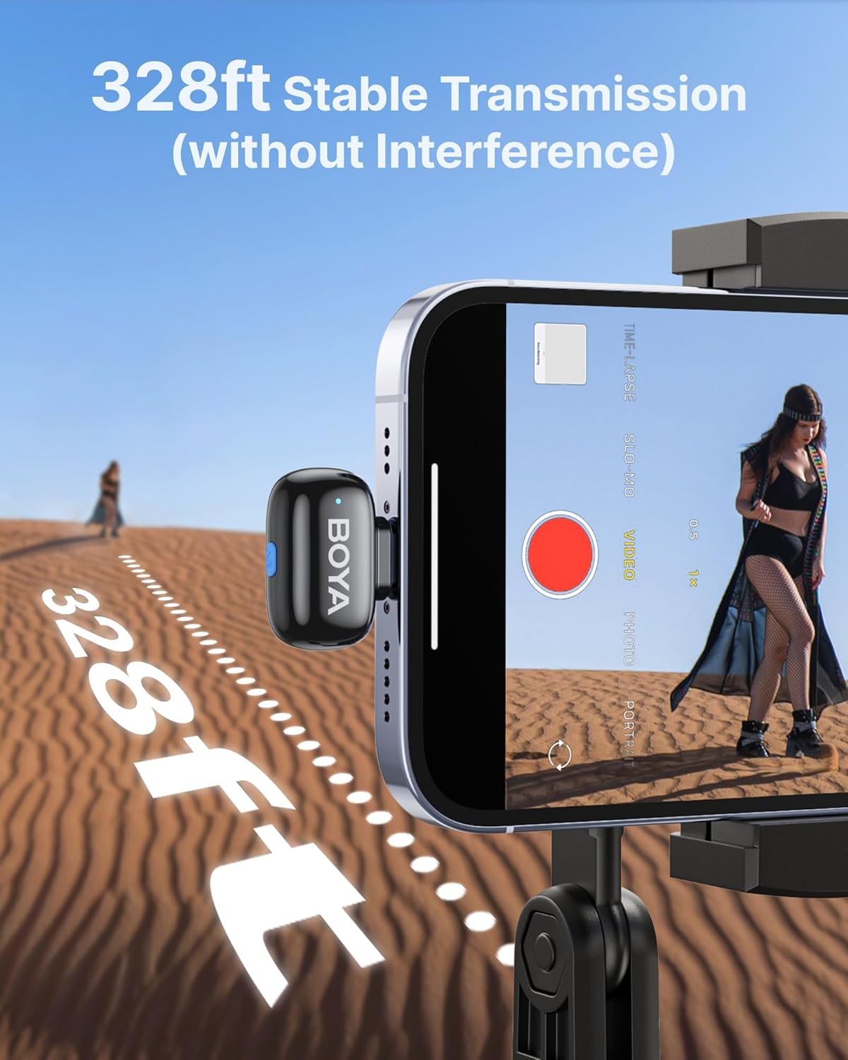 BOYA mini 2 Wireless Lavalier Microphones for iPhone 15/16/17 & Android, AI Noise Cancellation, App Control, 30H Battery Life with Charging Case, Lapel Microphone Wireless for Video Recording Vlogging - pokemaBOYA mini 2 Wireless Lavalier Microphones for iPhone 15/16/17 & Android, AI Noise Cancellation, App Control, 30H Battery Life with Charging Case, Lapel Microphone Wireless for Video Recording Vlogging