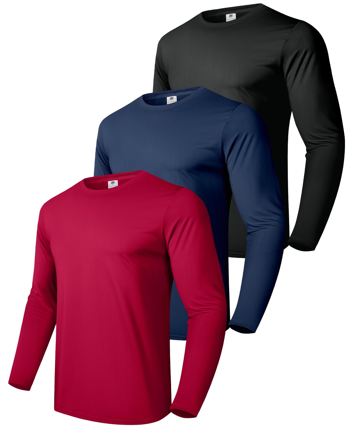 Boyzn Men's 3, 4 or 5 Pack Cotton T-Shirts, Short Sleeve Crewneck Sport Tees, Cotton Gym Workout Running Shirts for Men - pokemaBoyzn Men's 3, 4 or 5 Pack Cotton T-Shirts, Short Sleeve Crewneck Sport Tees, Cotton Gym Workout Running Shirts for Men