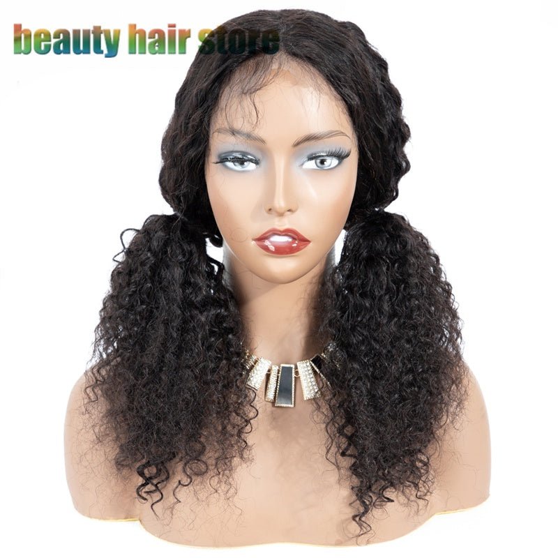 Brazilian Kinky Curly Lace Front Human Hair Wigs - pokema1f4fdaed9062c936d4645287e689ac55