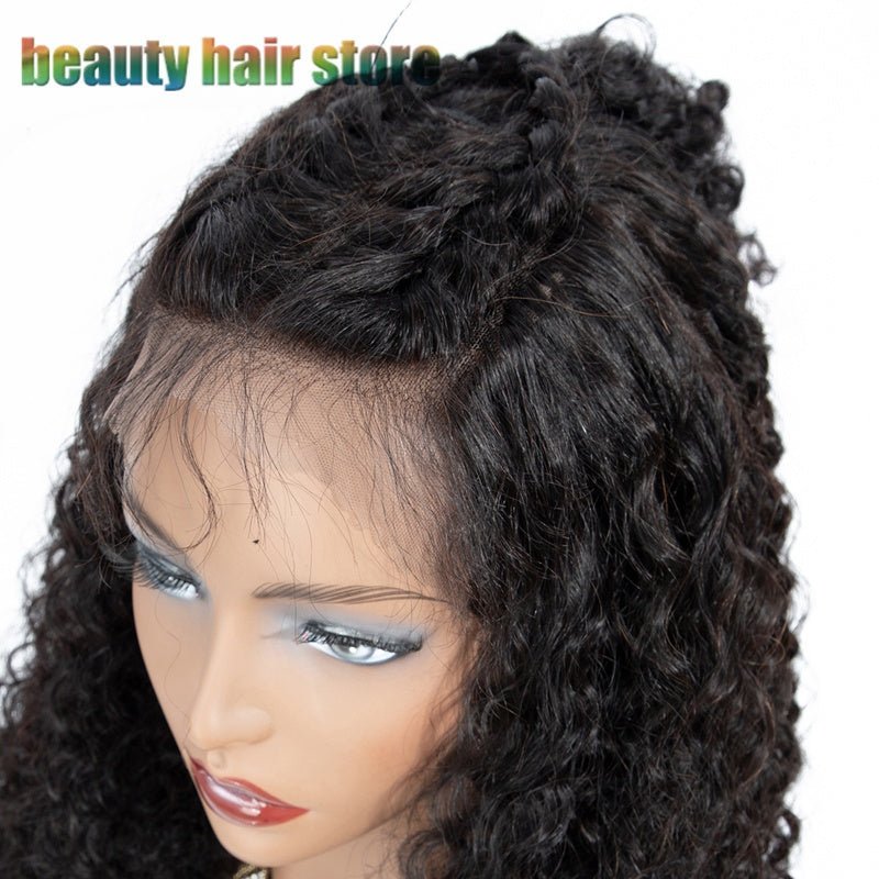 Brazilian Kinky Curly Lace Front Human Hair Wigs - pokema5618e3adb02ea5b7d7b10e80ada86f29