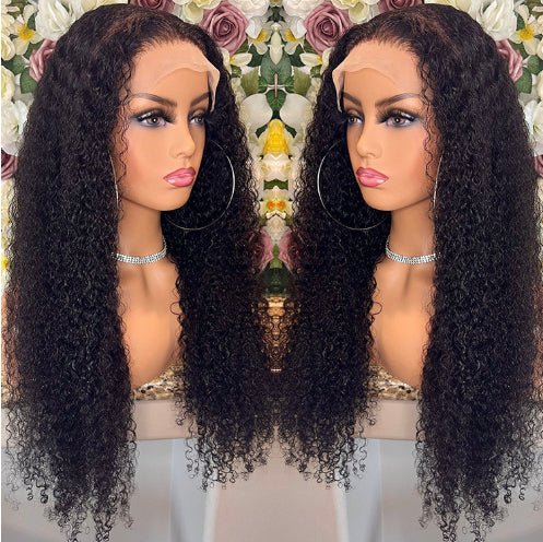 Brazilian Kinky Curly Lace Front Human Hair Wigs - pokema9da630cb0db2ad69a0d43dd741d7944d