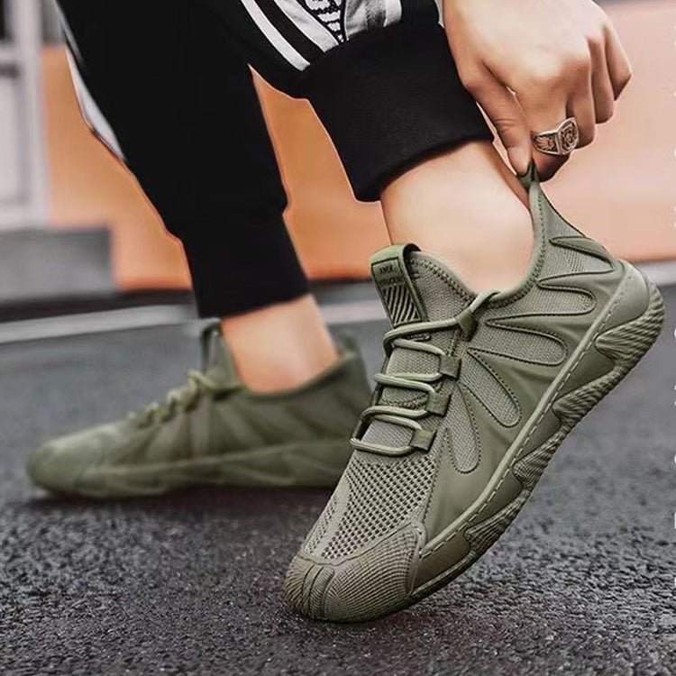 Breathable Mesh Sports Shoes Casual Lace-up Sneakers Men Non-slip Shoes - pokemad971e160e0b11b1320df38956853a544
