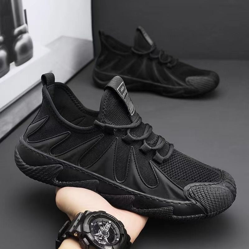 Breathable Mesh Sports Shoes Casual Lace-up Sneakers Men Non-slip Shoes - pokema72ab24320ba10d1d87042ae8ac3ecf04