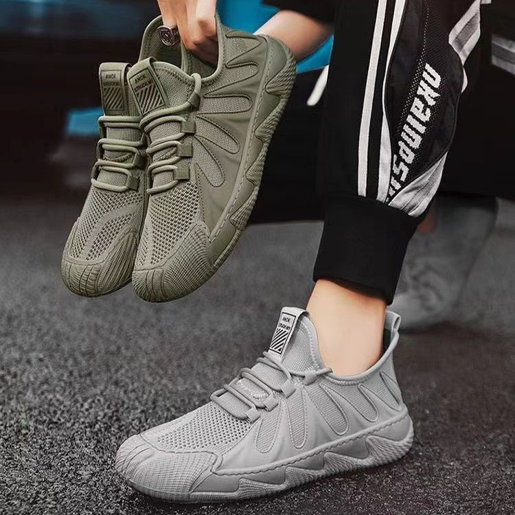 Breathable Mesh Sports Shoes Casual Lace-up Sneakers Men Non-slip Shoes - pokemabbf647f8060d51bd99c0395d53b75c5