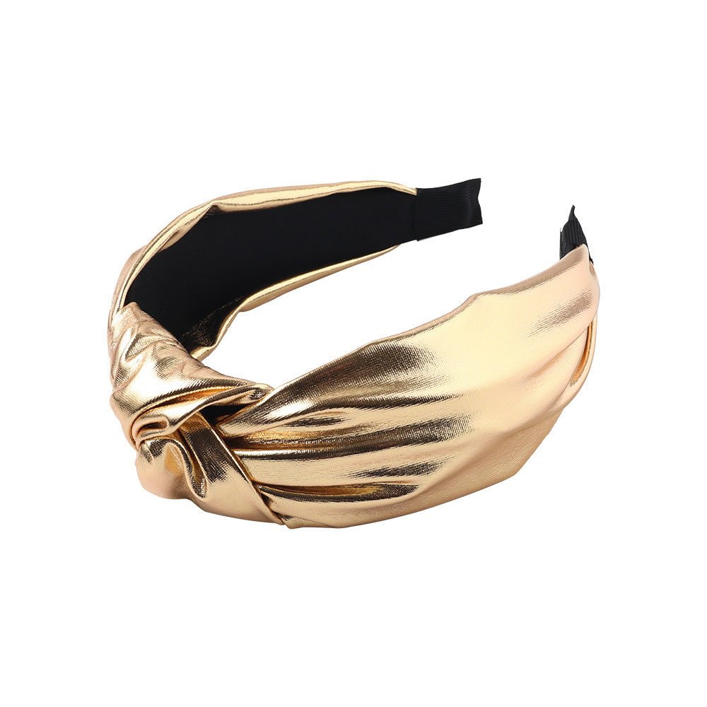 Bright Fabric Middle Knot Hairpin Washing Knotted Hair Hoop - pokema257ce59d91380c617761f2a32061c5db