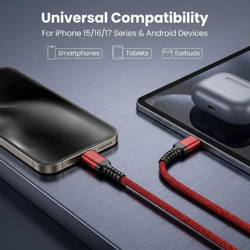 Câble USB C à charge rapide, 1 m/2 m en nylon tressé, chargeur de type C, cordon de charge de synchronisation des données, compatible avec les smartphones et tablettes (bleu, 2 m = 2 m = 2 m = 2 m) - pokemaCâble USB C à charge rapide, 1 m/2 m en nylon tressé, chargeur de type C, cordon de charge de synchronisation des données, compatible avec les smartphones et tablettes (bleu, 2 m = 2 m = 2 m = 2 m)