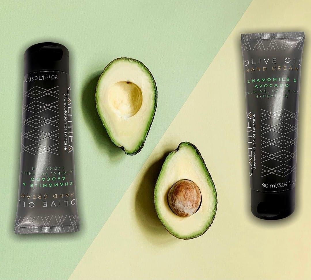 CALITHEA OLIVE OIL HAND CREAM WITH CHAMOMILE & AVOCADO: 96.4% NATURAL CONTENT - pokemaCALITHEA OLIVE OIL HAND CREAM WITH CHAMOMILE & AVOCADO: 96.4% NATURAL CONTENT