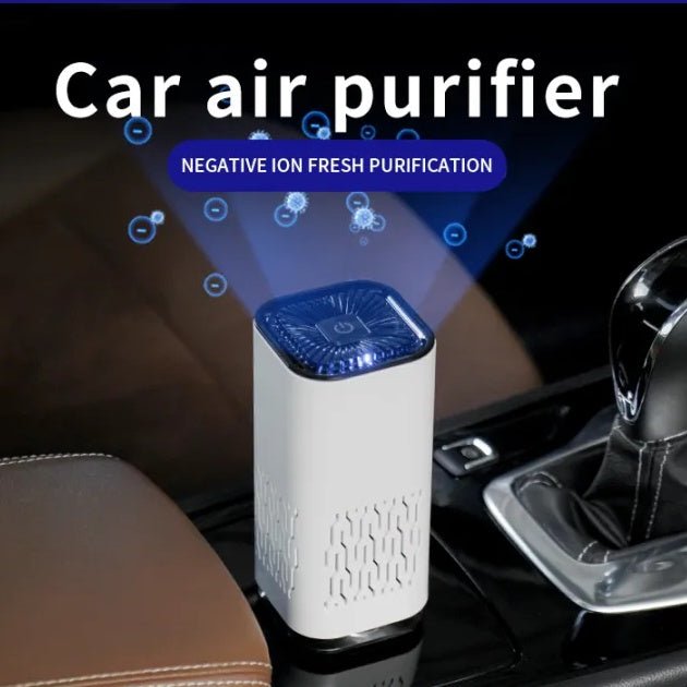 Car Air Purifier Portable Negative Ion Generator Remove Formaldehyde Dust Smoke Air Freshen Washer For Home Car - pokema6a86d5f04d01ae04568f60e76f00bb7d