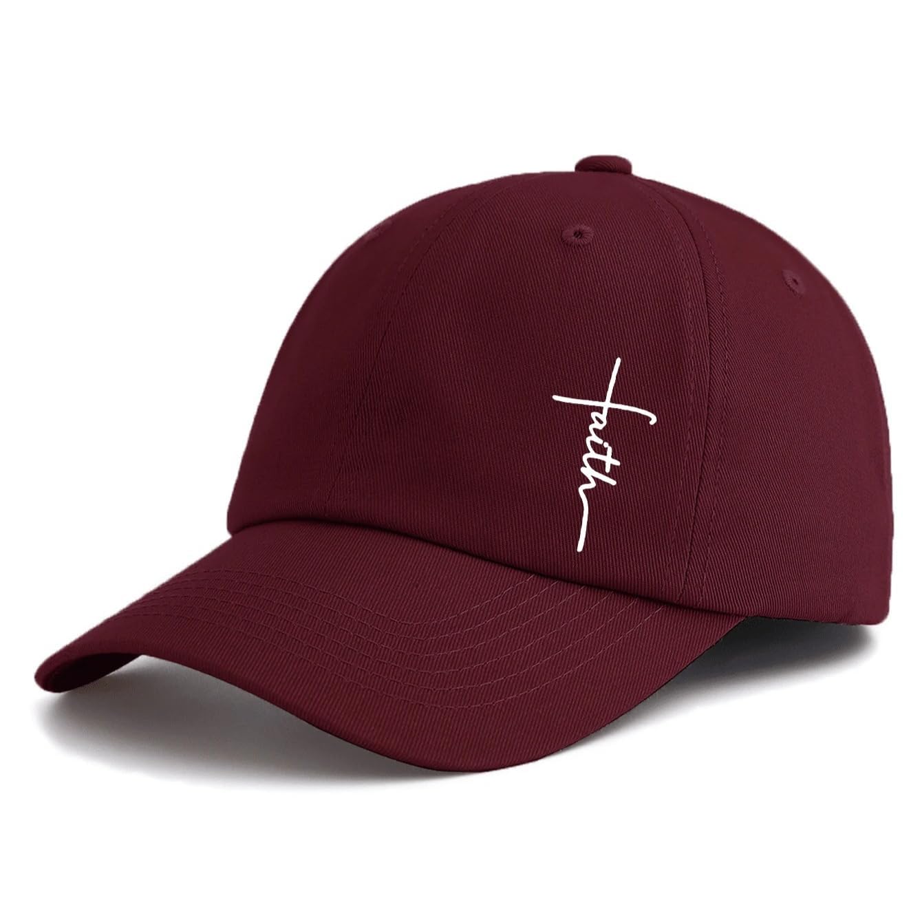 Casquette de baseball imprimée Faith, taille réglable, casquette légère de protection solaire, adaptée pour les sports de plein air quotidiens - pokemaCasquette de baseball imprimée Faith, taille réglable, casquette légère de protection solaire, adaptée pour les sports de plein air quotidiens