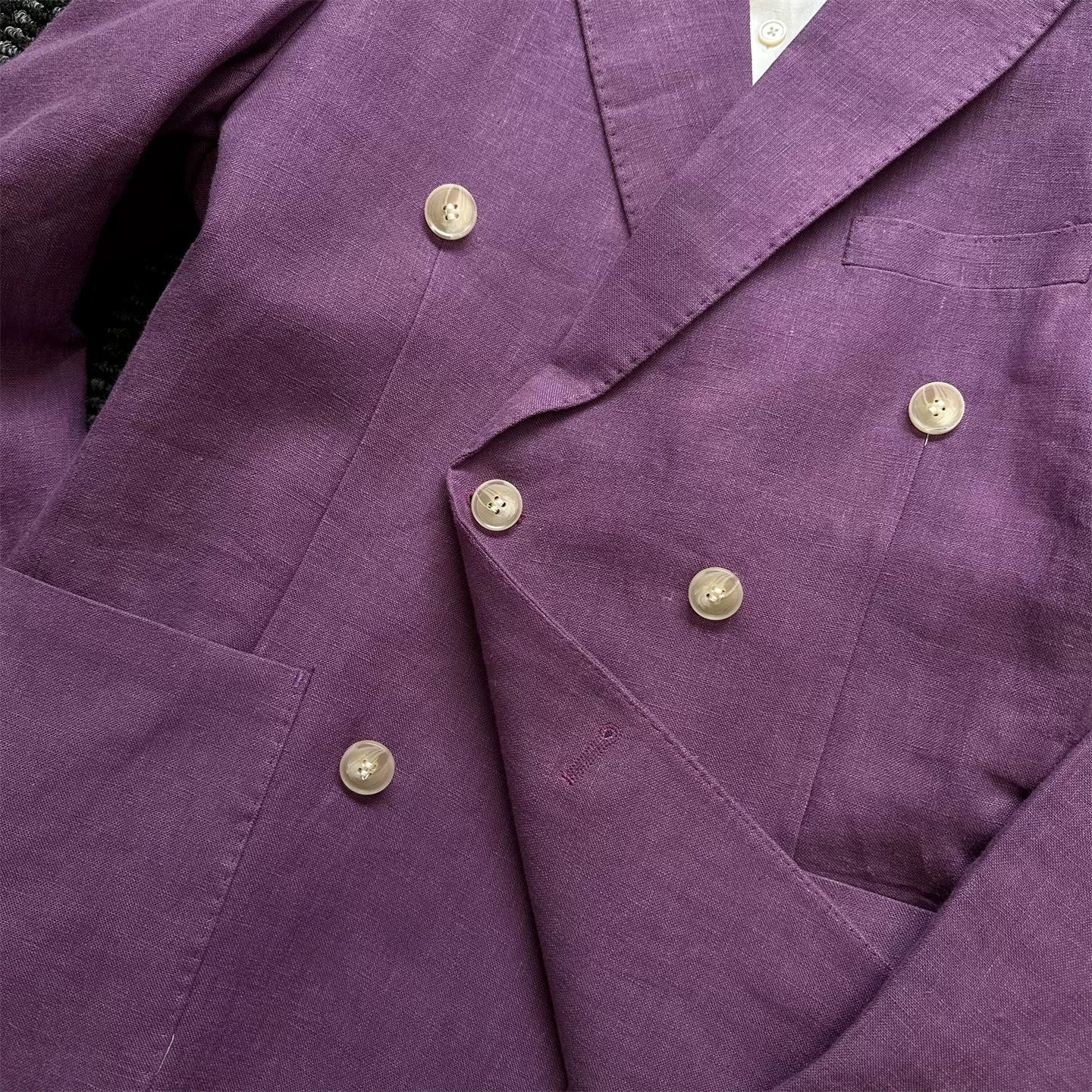 Casual British-style Semi-lined Slim-fit Suit - pokema84c6e7522bbf5111a830f9648766e84c