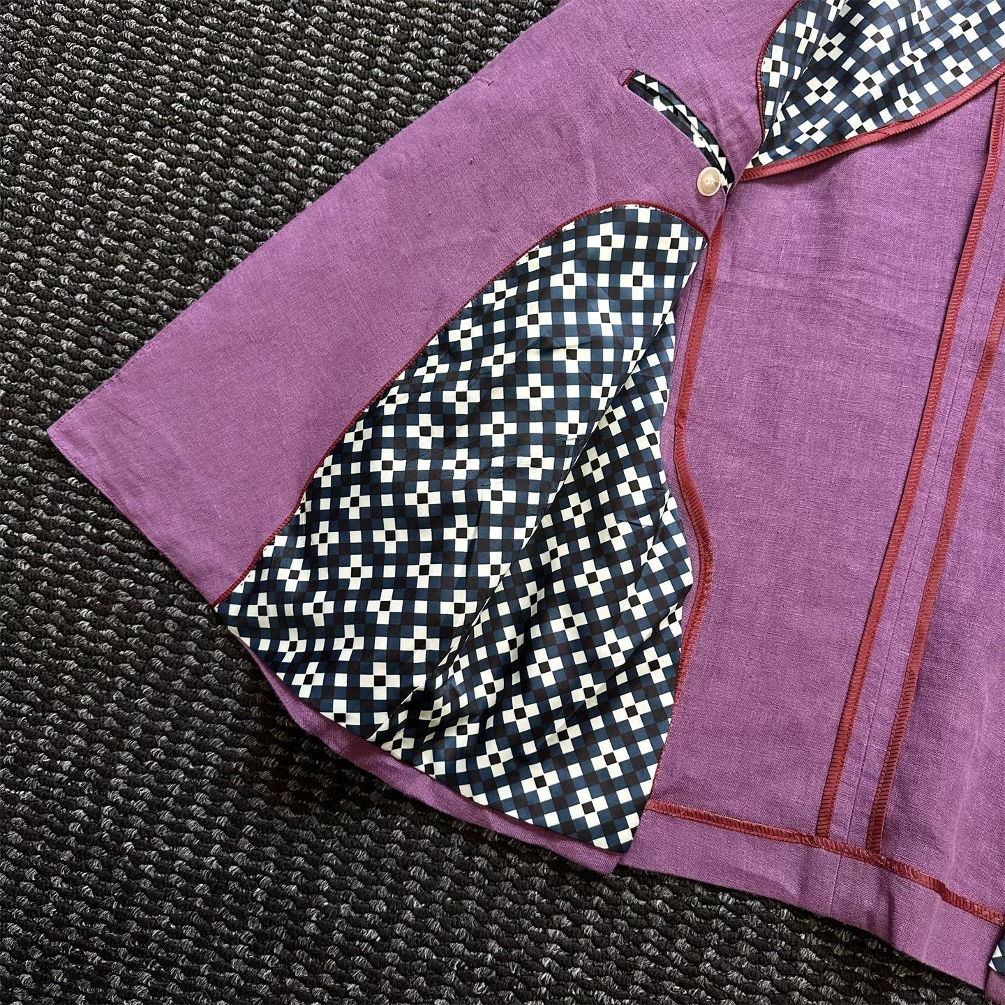 Casual British-style Semi-lined Slim-fit Suit - pokema5416e01481f838acc9be8ad824bec7a7