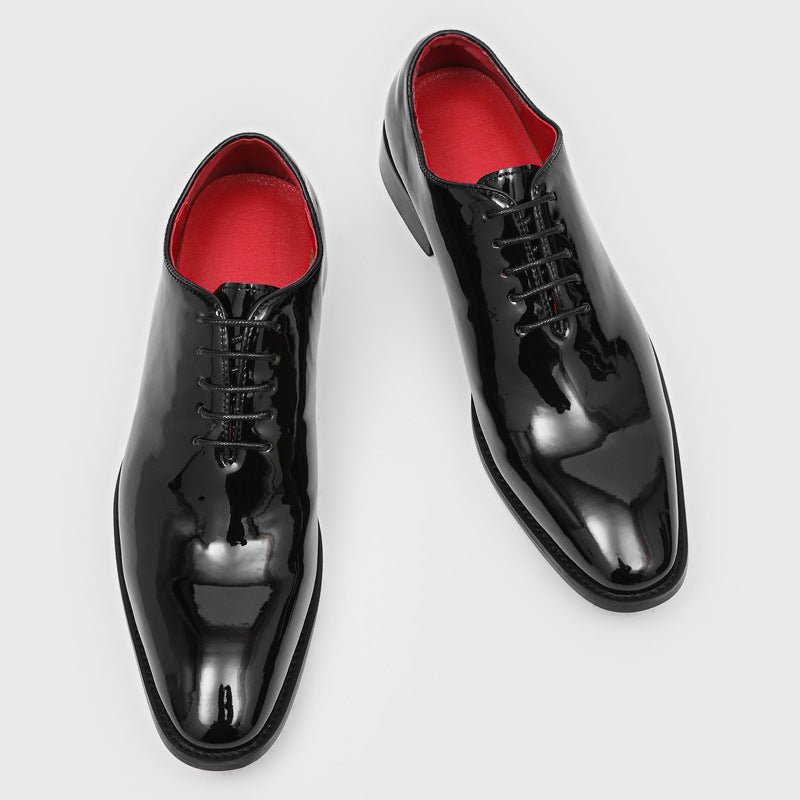 Casual Commuter Formal Red-soled Glossy British-style Business Shoes - pokema8c8c19382a2fcf3315303a3e2920b860