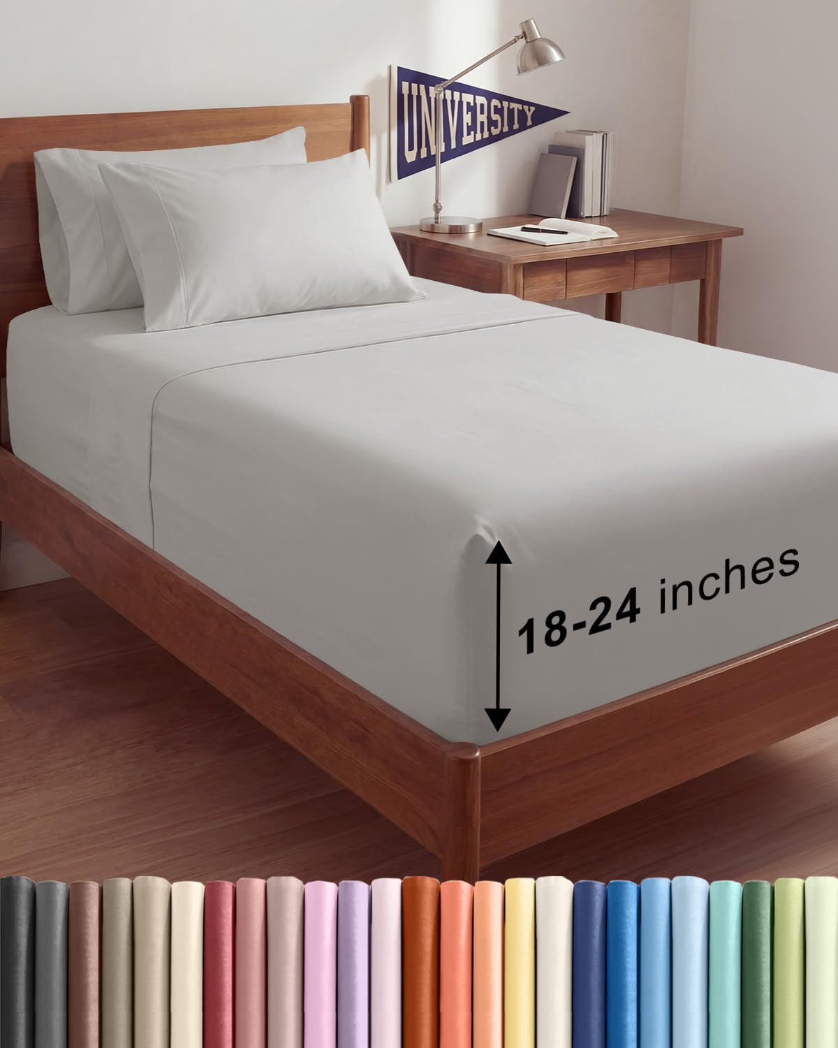 CGK Unlimited, Draps de poche extra profonds – Pochettes de 53,3 cm de profondeur - pokemaCGK Unlimited, Draps de poche extra profonds – Pochettes de 53,3 cm de profondeur