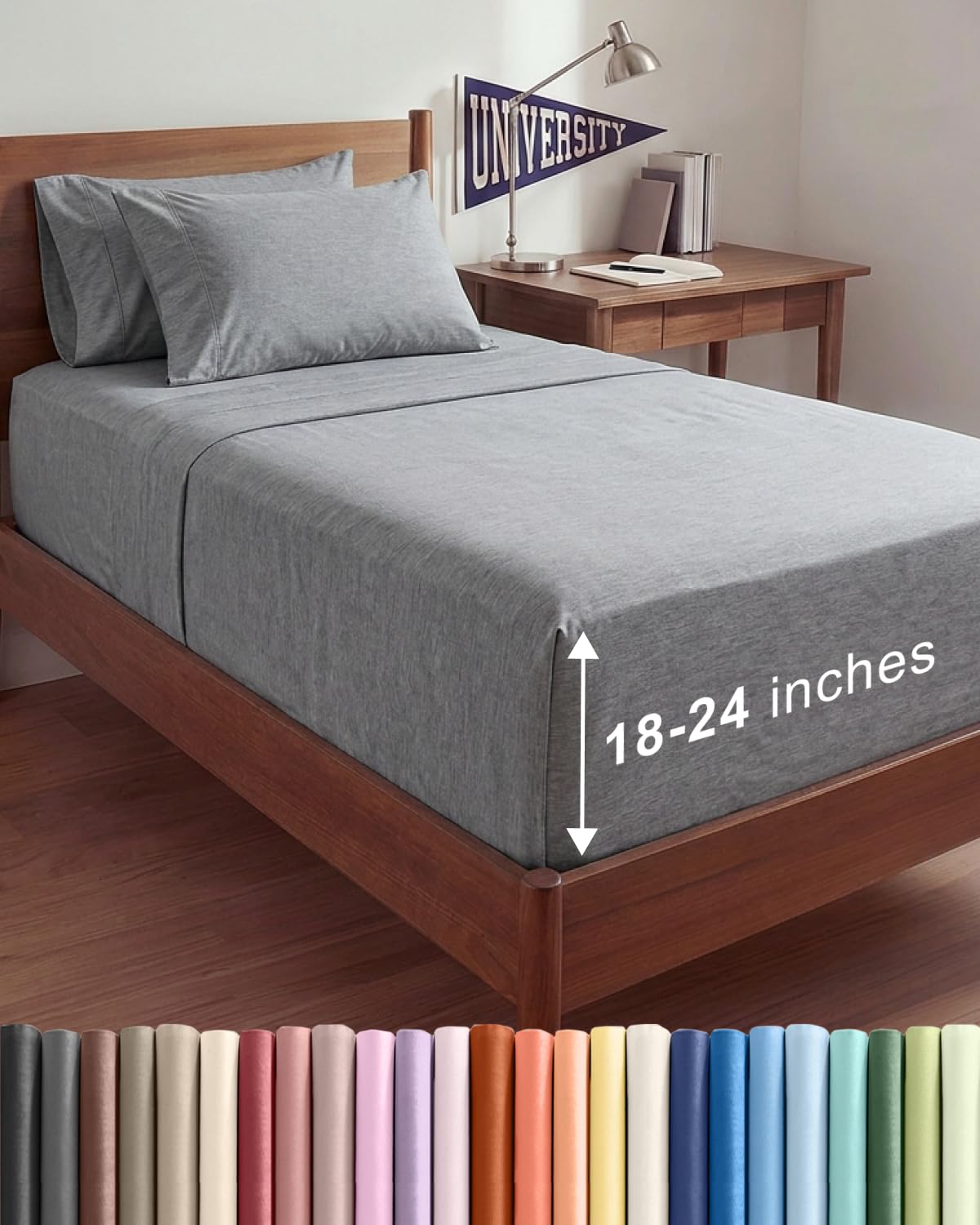 CGK Unlimited, Draps de poche extra profonds – Pochettes de 53,3 cm de profondeur - pokemaCGK Unlimited, Draps de poche extra profonds – Pochettes de 53,3 cm de profondeur