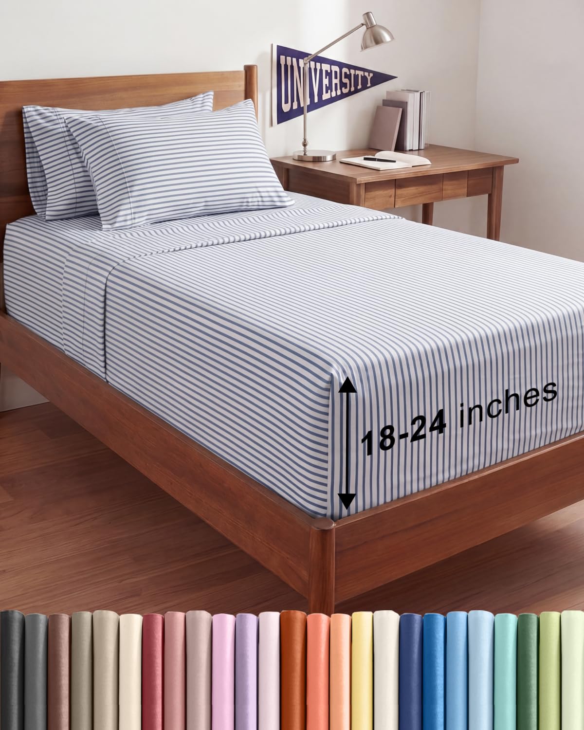 CGK Unlimited, Draps de poche extra profonds – Pochettes de 53,3 cm de profondeur - pokemaCGK Unlimited, Draps de poche extra profonds – Pochettes de 53,3 cm de profondeur