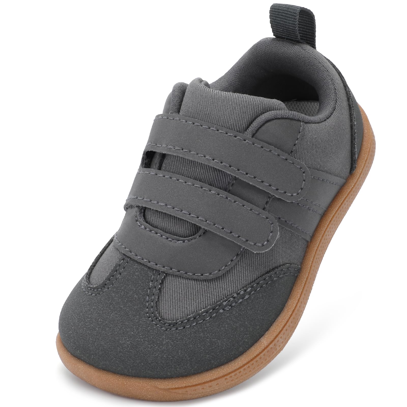 Chaussures pour tout-petits à bout large : chaussures pieds nus pour garçons, chaussures de marche pour enfants, espadrilles antidérapantes à semelle plate, premières chaussures de marche confortables - pokemaChaussures pour tout-petits à bout large : chaussures pieds nus pour garçons, chaussures de marche pour enfants, espadrilles antidérapantes à semelle plate, premières chaussures de marche confortables