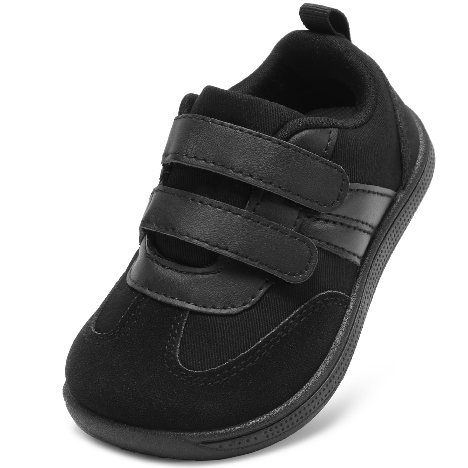 Chaussures pour tout-petits à bout large : chaussures pieds nus pour garçons, chaussures de marche pour enfants, espadrilles antidérapantes à semelle plate, premières chaussures de marche confortables - pokemaChaussures pour tout-petits à bout large : chaussures pieds nus pour garçons, chaussures de marche pour enfants, espadrilles antidérapantes à semelle plate, premières chaussures de marche confortables