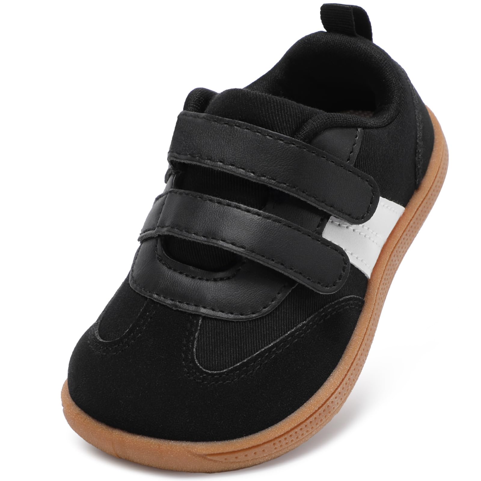 Chaussures pour tout-petits à bout large : chaussures pieds nus pour garçons, chaussures de marche pour enfants, espadrilles antidérapantes à semelle plate, premières chaussures de marche confortables - pokemaChaussures pour tout-petits à bout large : chaussures pieds nus pour garçons, chaussures de marche pour enfants, espadrilles antidérapantes à semelle plate, premières chaussures de marche confortables
