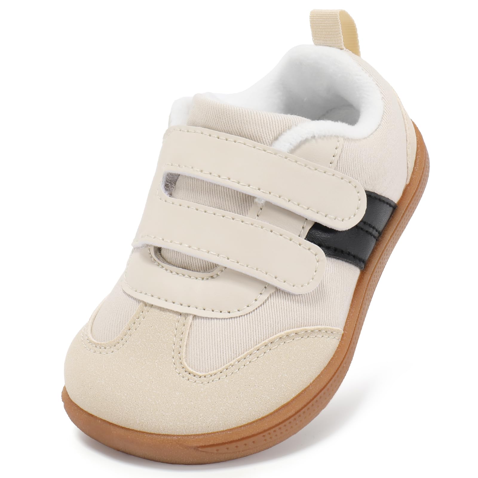Chaussures pour tout-petits à bout large : chaussures pieds nus pour garçons, chaussures de marche pour enfants, espadrilles antidérapantes à semelle plate, premières chaussures de marche confortables - pokemaChaussures pour tout-petits à bout large : chaussures pieds nus pour garçons, chaussures de marche pour enfants, espadrilles antidérapantes à semelle plate, premières chaussures de marche confortables