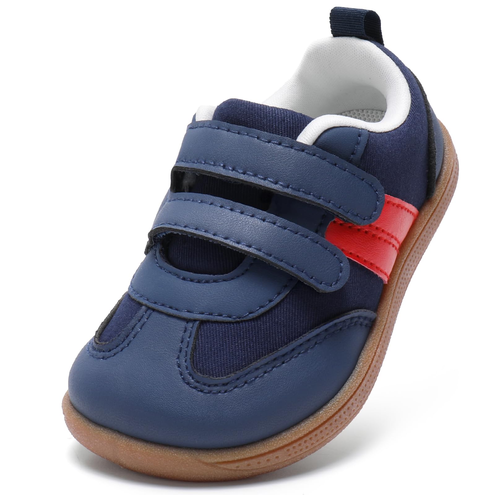 Chaussures pour tout-petits à bout large : chaussures pieds nus pour garçons, chaussures de marche pour enfants, espadrilles antidérapantes à semelle plate, premières chaussures de marche confortables - pokemaChaussures pour tout-petits à bout large : chaussures pieds nus pour garçons, chaussures de marche pour enfants, espadrilles antidérapantes à semelle plate, premières chaussures de marche confortables