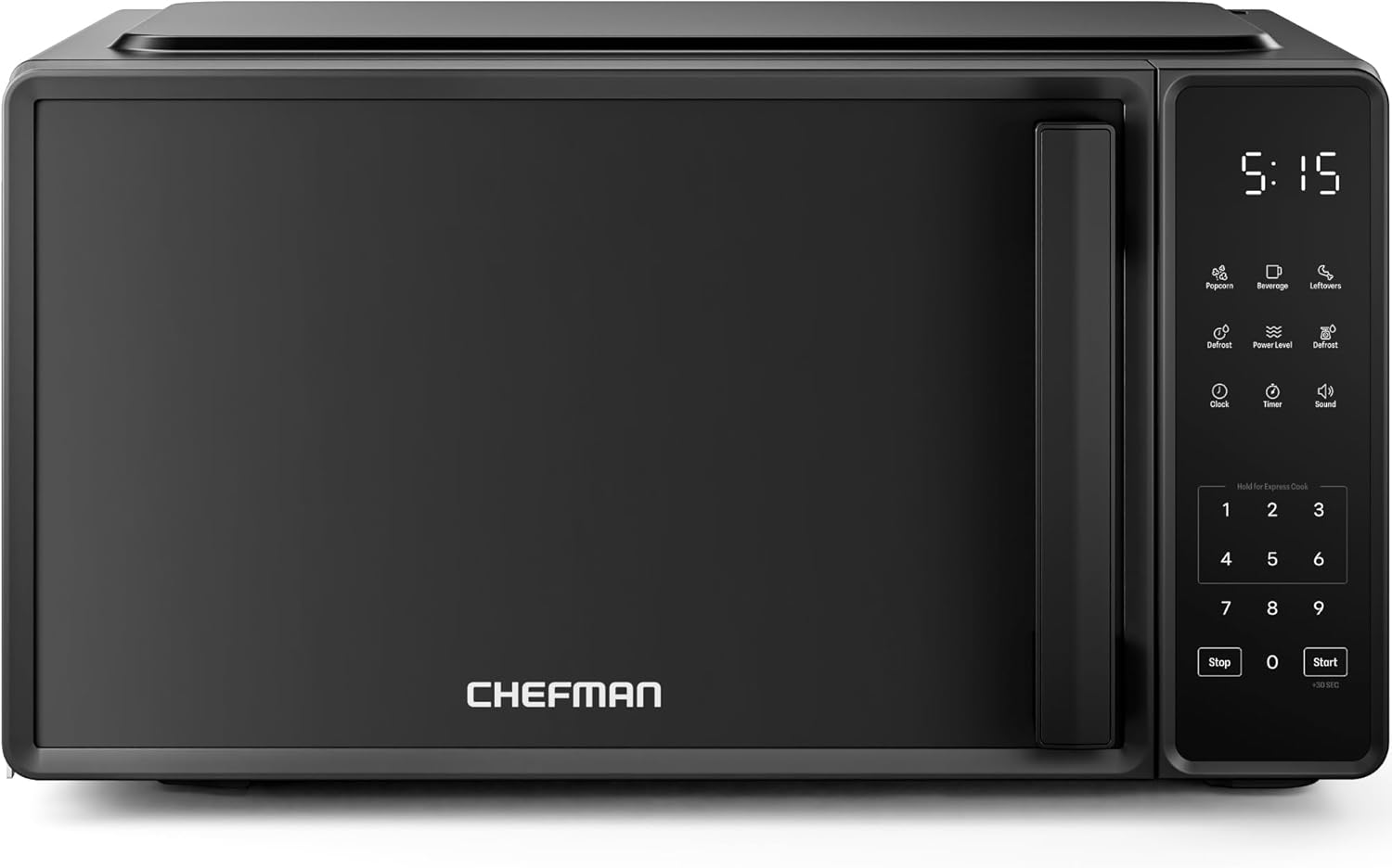 Chefman Countertop Microwave Oven 0.7 Cu. Ft., 700 Watts with 10 Power Levels, 6 Cooking Presets with One-Touch Express Cook, Eco Mode, Child Safety Lock, & Mute Button - Black - pokemaChefman Countertop Microwave Oven 0.7 Cu. Ft., 700 Watts with 10 Power Levels, 6 Cooking Presets with One-Touch Express Cook, Eco Mode, Child Safety Lock, & Mute Button - Black