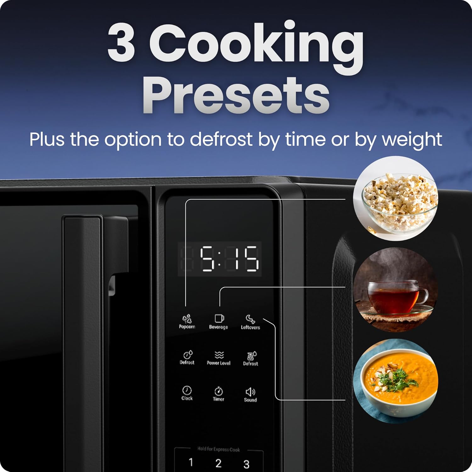 Chefman Countertop Microwave Oven 0.7 Cu. Ft., 700 Watts with 10 Power Levels, 6 Cooking Presets with One-Touch Express Cook, Eco Mode, Child Safety Lock, & Mute Button - Black - pokemaChefman Countertop Microwave Oven 0.7 Cu. Ft., 700 Watts with 10 Power Levels, 6 Cooking Presets with One-Touch Express Cook, Eco Mode, Child Safety Lock, & Mute Button - Black