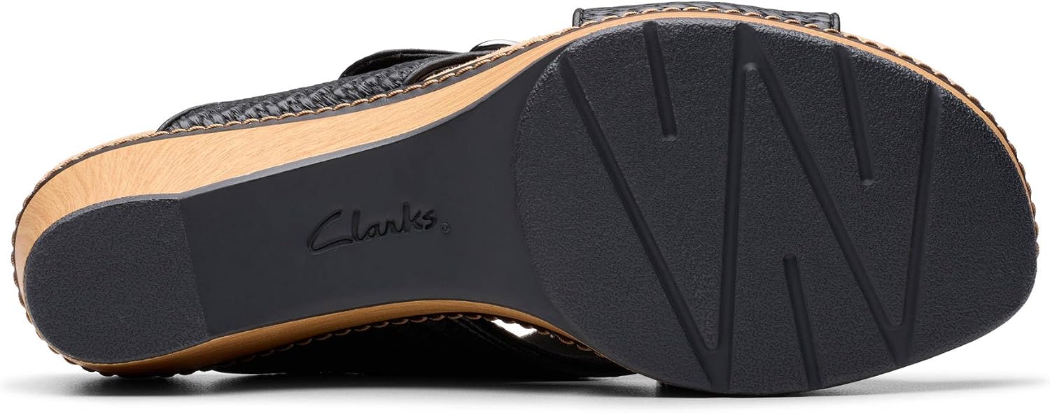 Clarks womens Seannah Nora Wedge Sandal - pokemaClarks womens Seannah Nora Wedge Sandal