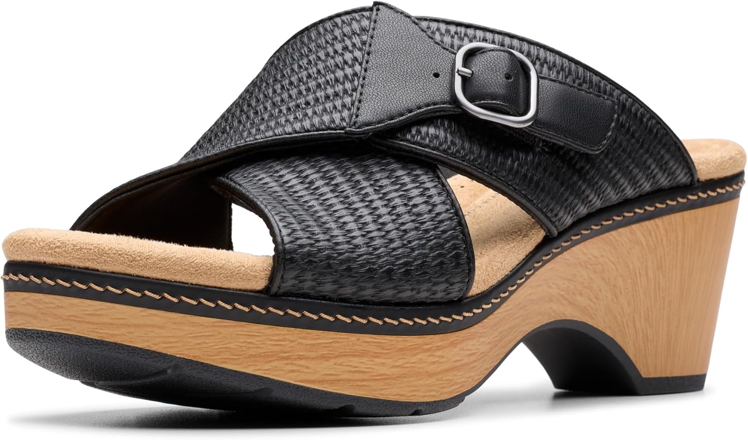 Clarks womens Seannah Nora Wedge Sandal - pokemaClarks womens Seannah Nora Wedge Sandal