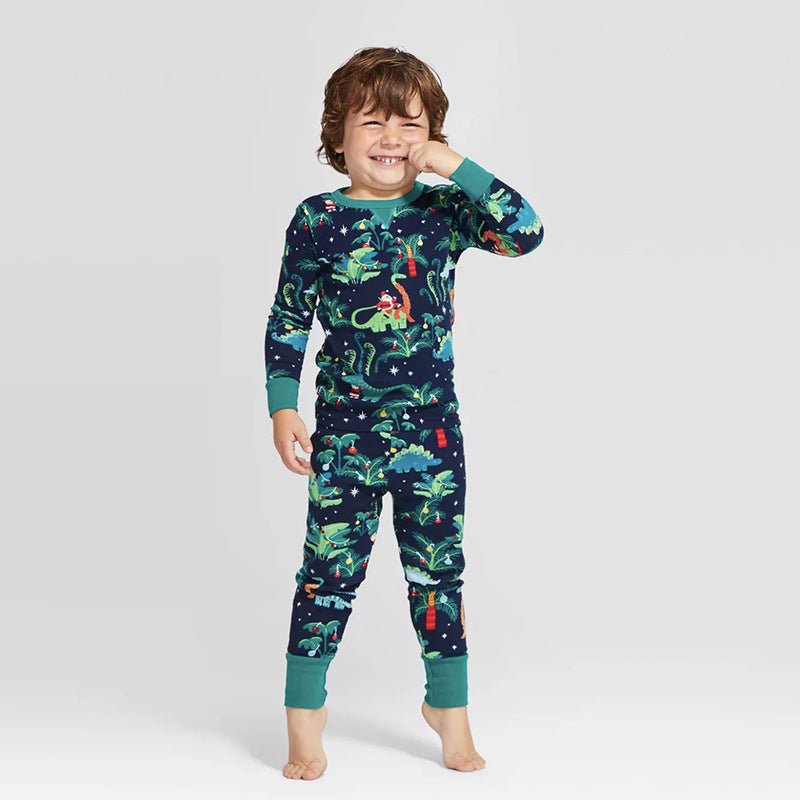 Cotton Printing Family With Dog European And American Parent-child Pajamas - pokemad1e292aa5737bd42defe6276811e8cfe