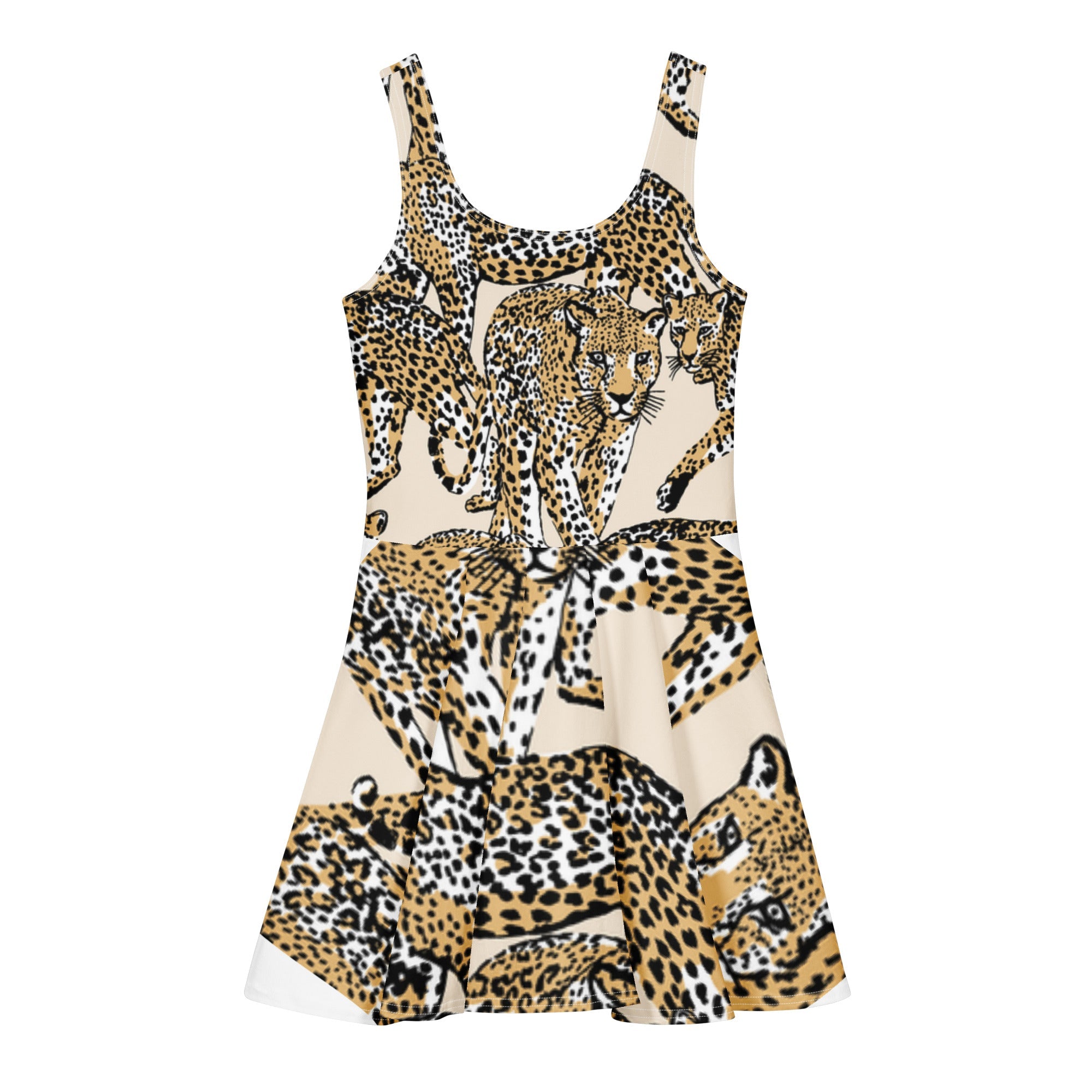 Cotton skater dress - pokemaProduct mockup