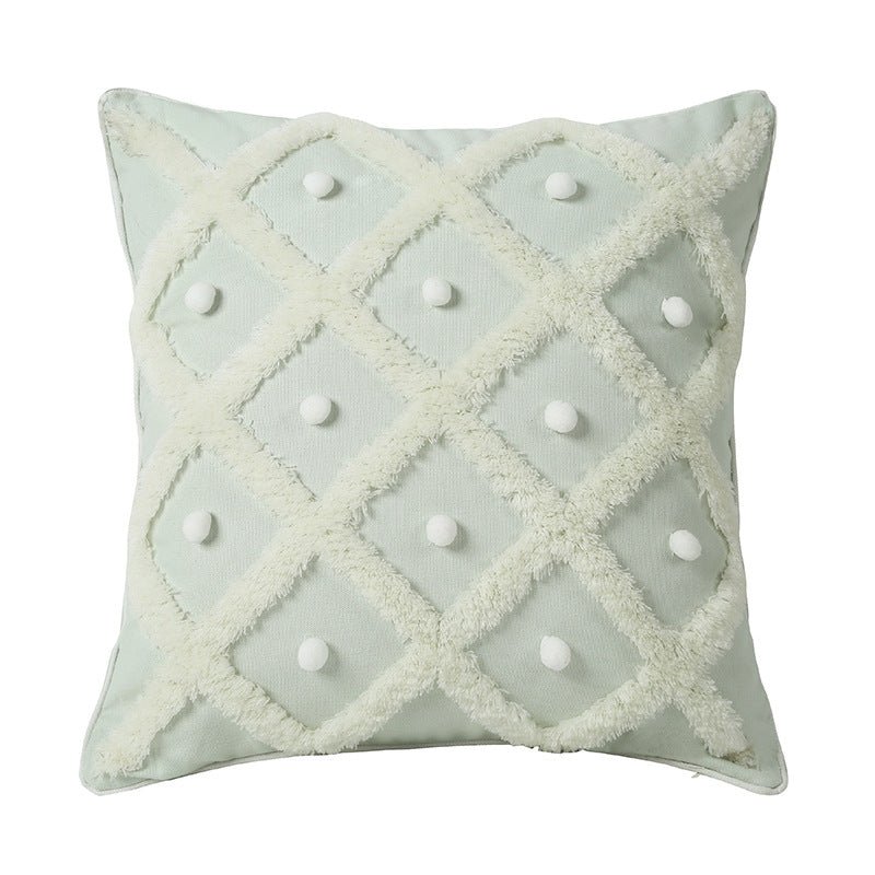 Creative Home Ball Pillow Tufted Moroccan Pillow Elegant Cushion Pillow Case - pokema82f5cc94abce6d8062b3639bbb82e758