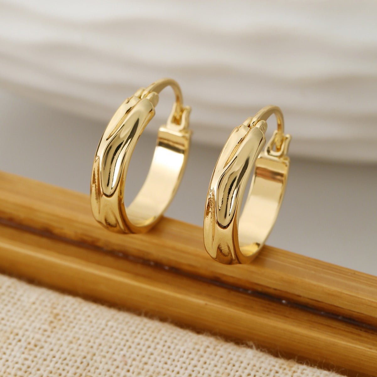 Cross-border Best-selling Light-luxury Geometric Earrings - pokema949499ef35b299e12a8826af17e87666