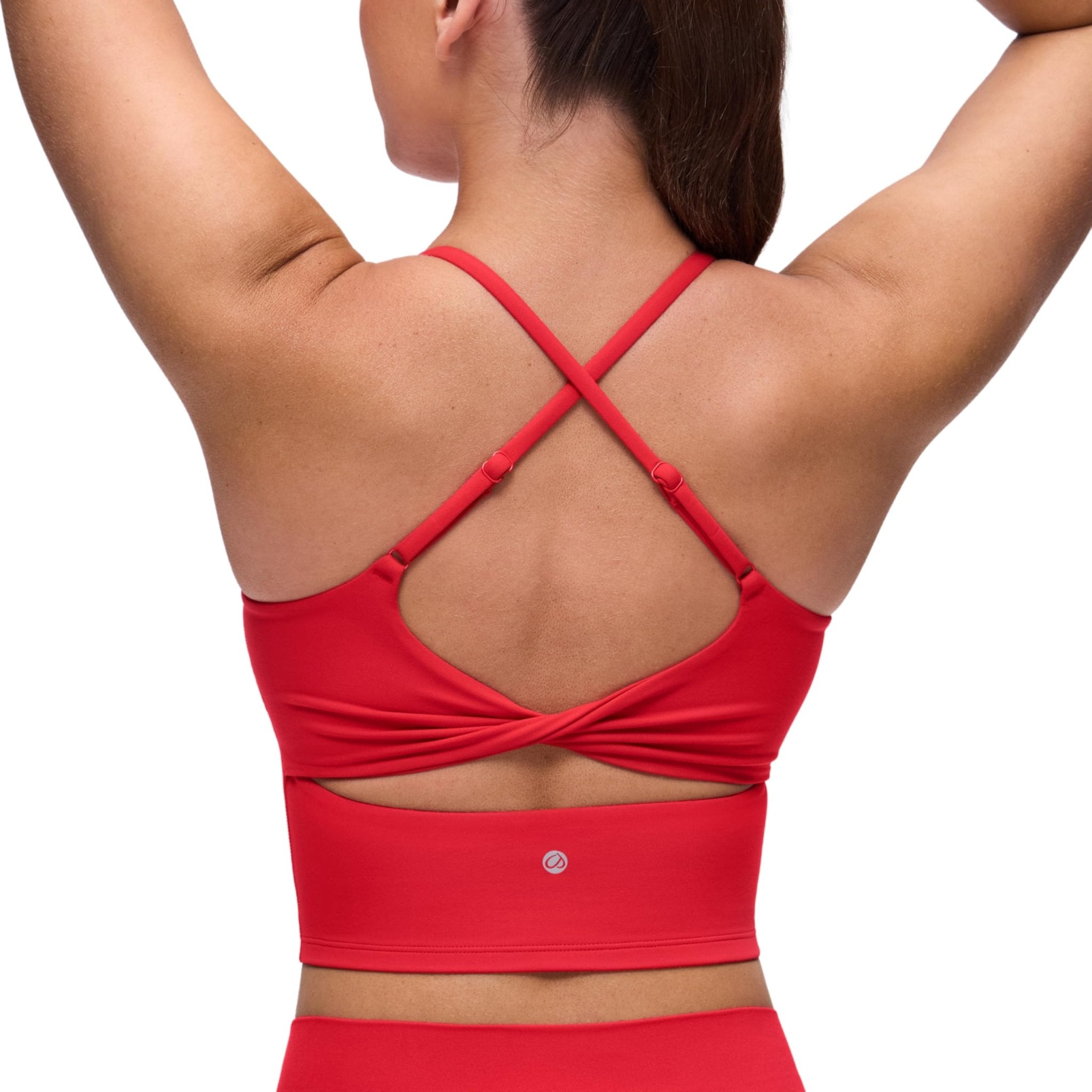 CRZ YOGA Butterluxe Twist Back Crop Tank Tops | Light Support, Removable Pads, Yoga, Extremely Soft, Cut-Out Crossback, Adjustable Straps, Longline Sports Bras for Women - pokemaCRZ YOGA Butterluxe Twist Back Crop Tank Tops | Light Support, Removable Pads, Yoga, Extremely Soft, Cut-Out Crossback, Adjustable Straps, Longline Sports Bras for Women