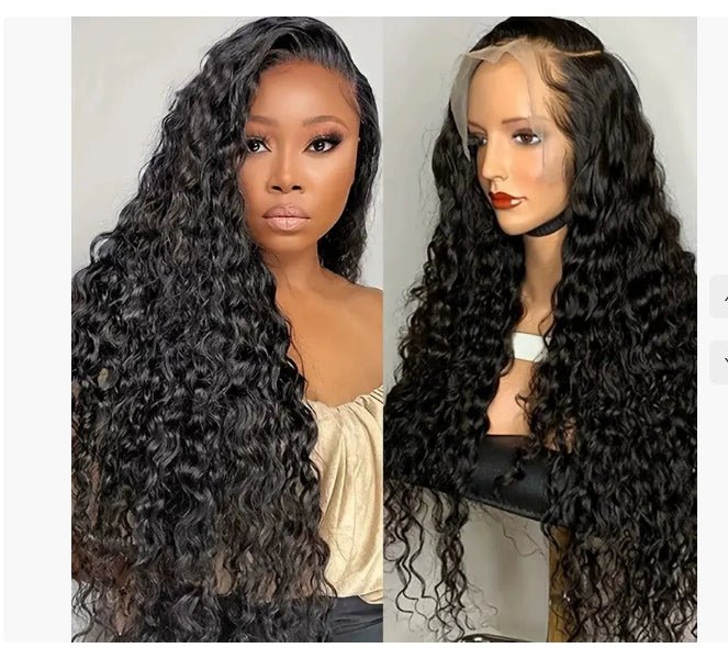 Curly Human Hair Wig Lace Hair Products - pokema6f65fb41a4881c25f217fbb1a9bf101