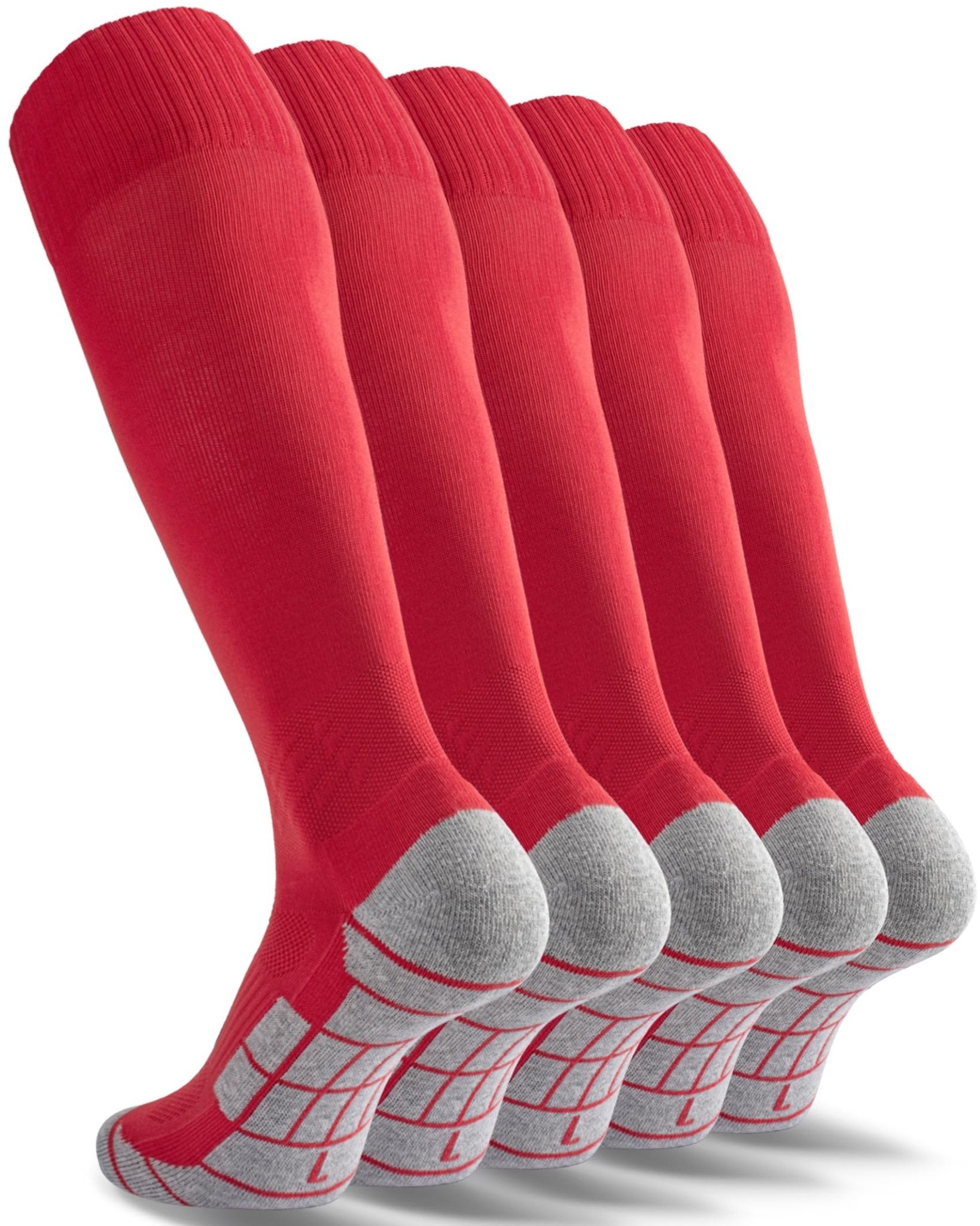 CWVLC Soccer Socks (3/5 pairs) Team Sport Knee High Socks for Adult Youth Kids - pokemaCWVLC Soccer Socks (3/5 pairs) Team Sport Knee High Socks for Adult Youth Kids