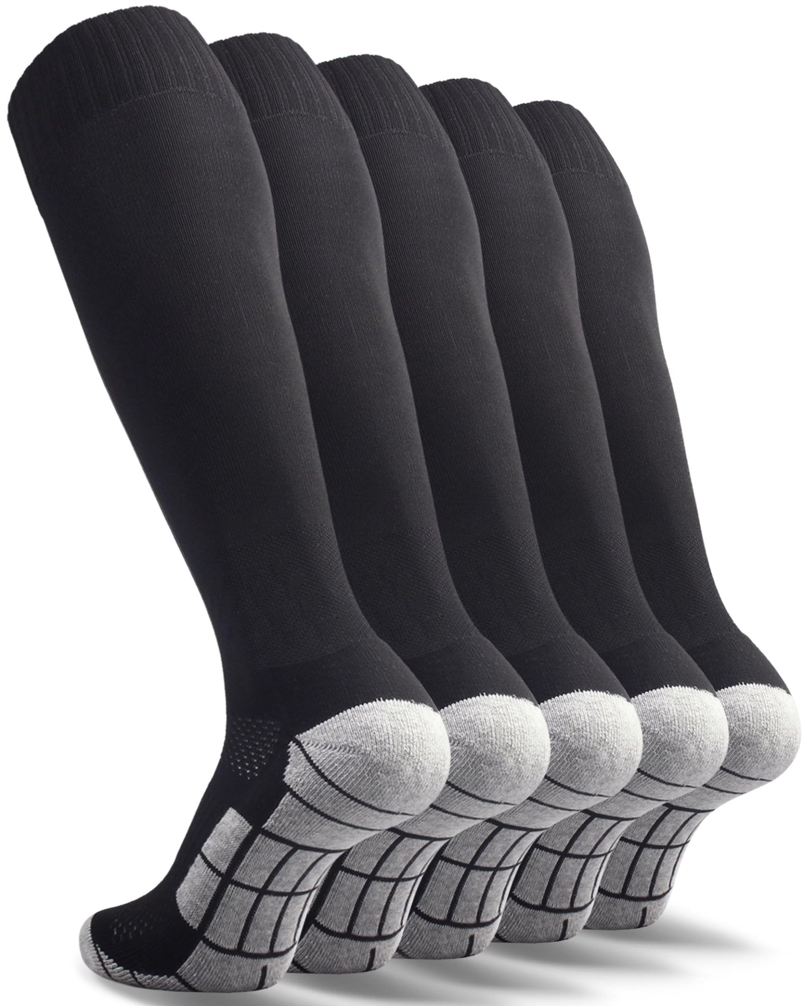 CWVLC Soccer Socks (3/5 pairs) Team Sport Knee High Socks for Adult Youth Kids - pokemaCWVLC Soccer Socks (3/5 pairs) Team Sport Knee High Socks for Adult Youth Kids